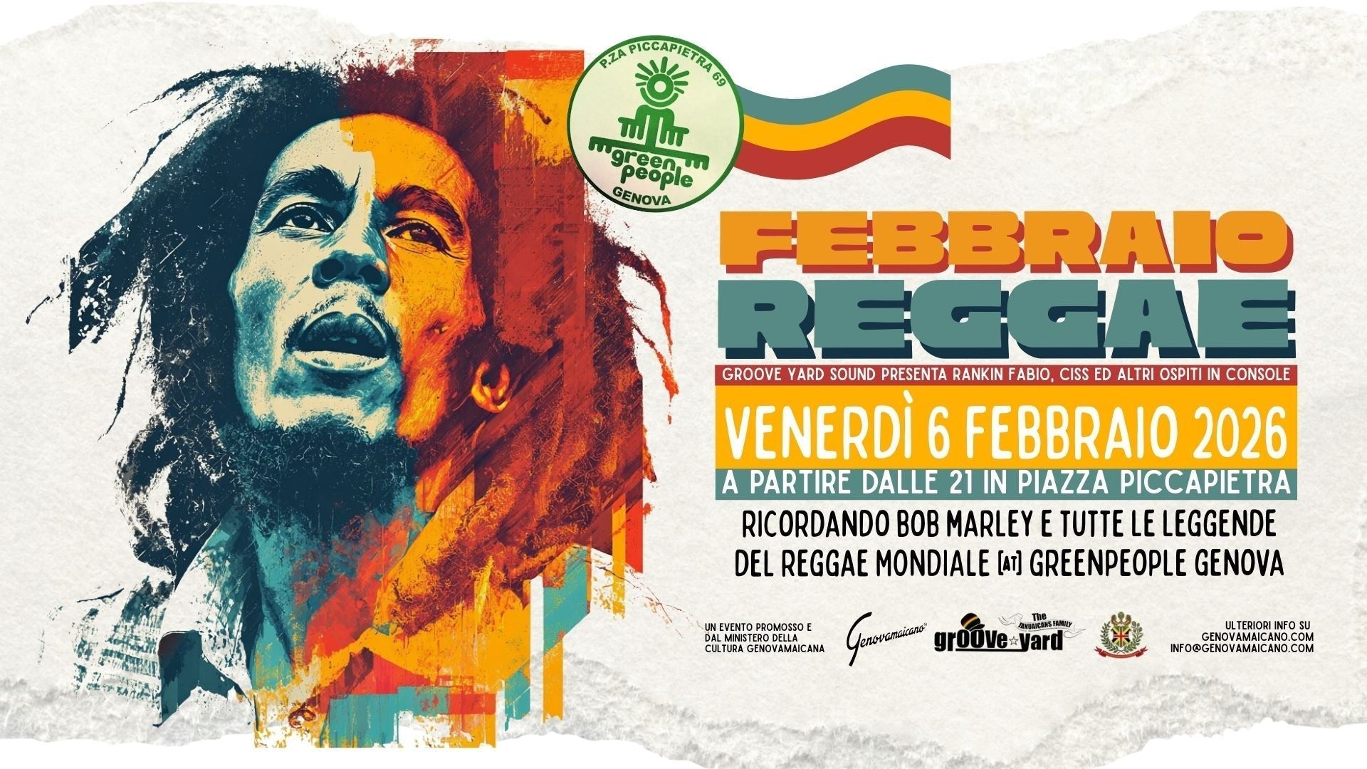 La Musica è Legge. Domani Genova Celebra il Reggae.