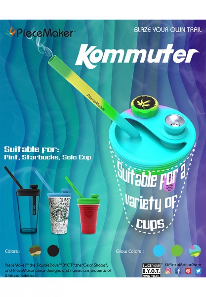 Coperchio PieceMaker Kommuter per Cup Bong MIMETICO