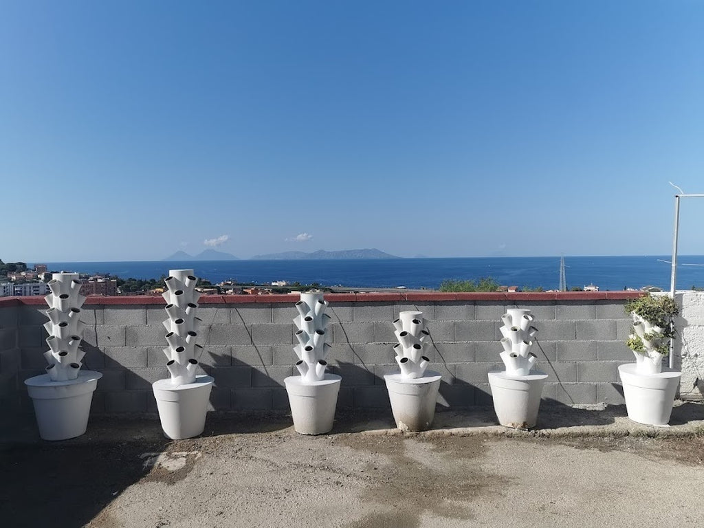 TORRE EOLIANA il tuo orto verticale idroponico indoor outdoor greenhouse