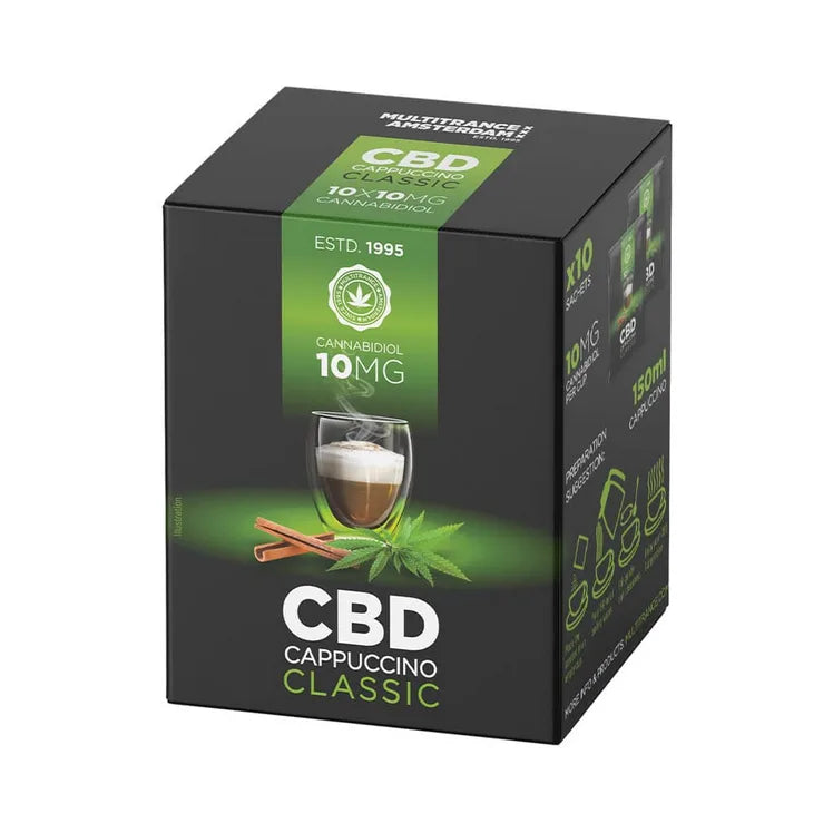 Cappuccino Istantaneo Multitrance CBD - 10 buste