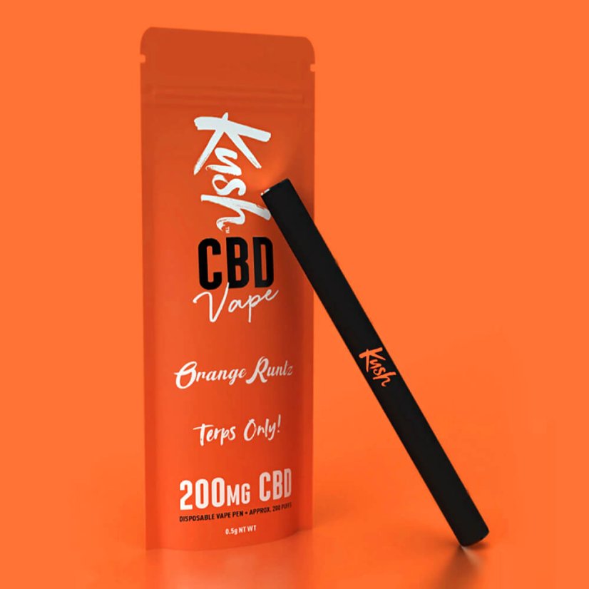 KUSHVAPE 2.0 penna svapo 200mg CBD PUFF 0,5 g