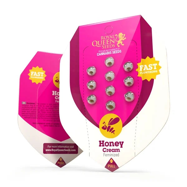 Royal Queen Seeds -Honey Cream - Semi di Cannabis - Femminilizzata Veloce