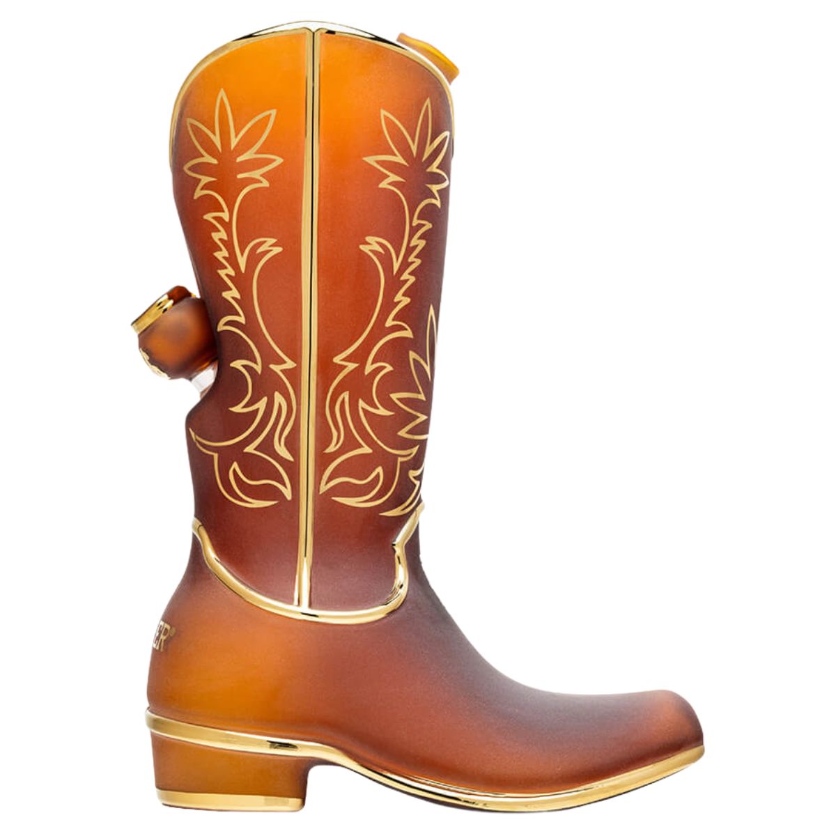 Pipa ad acqua HEMPER collezione Wild West STIVALE DA COWBOY in vetro
