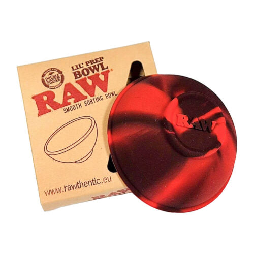 RAW Impastiera in silicone rossa/nera