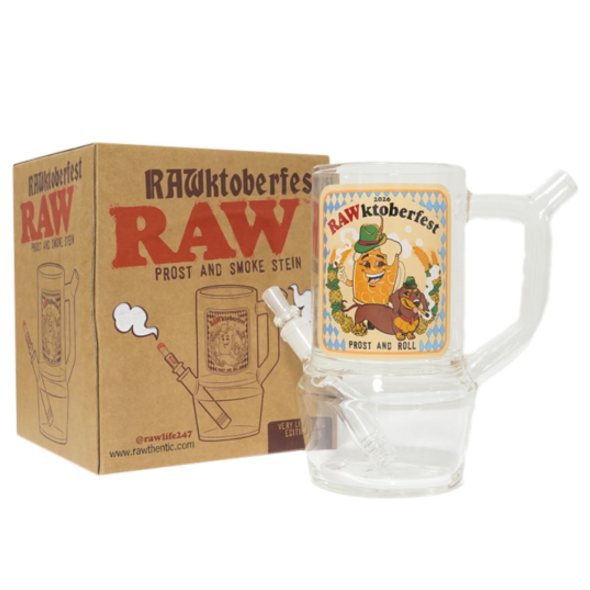 RAW Boccale da Birra con Pipa incorporata RAW-KTOBER-FEST