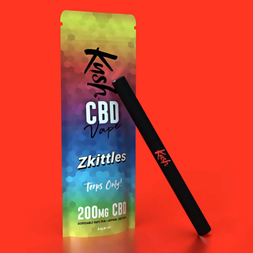 KUSHVAPE 2.0 penna svapo 200mg CBD PUFF 0,5 g