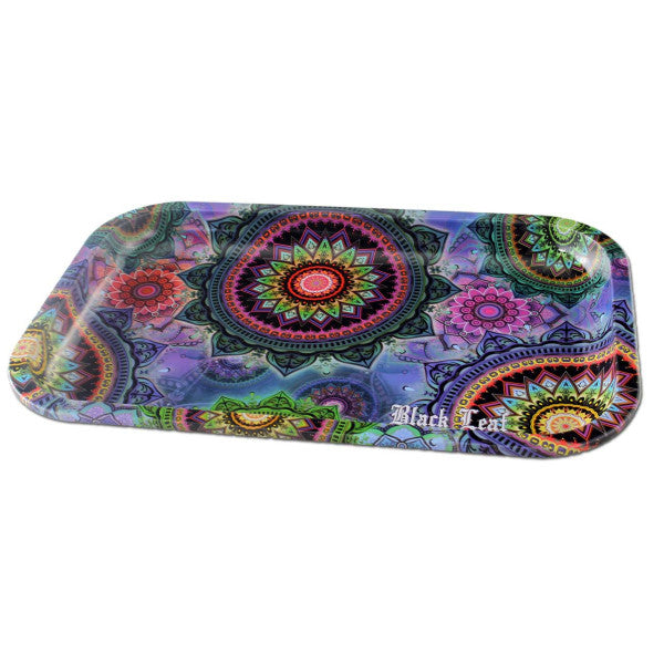 Vassoio per rollare Black Leaf MANDALA