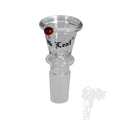 BLACK LEAF Glass Bowl Conical
