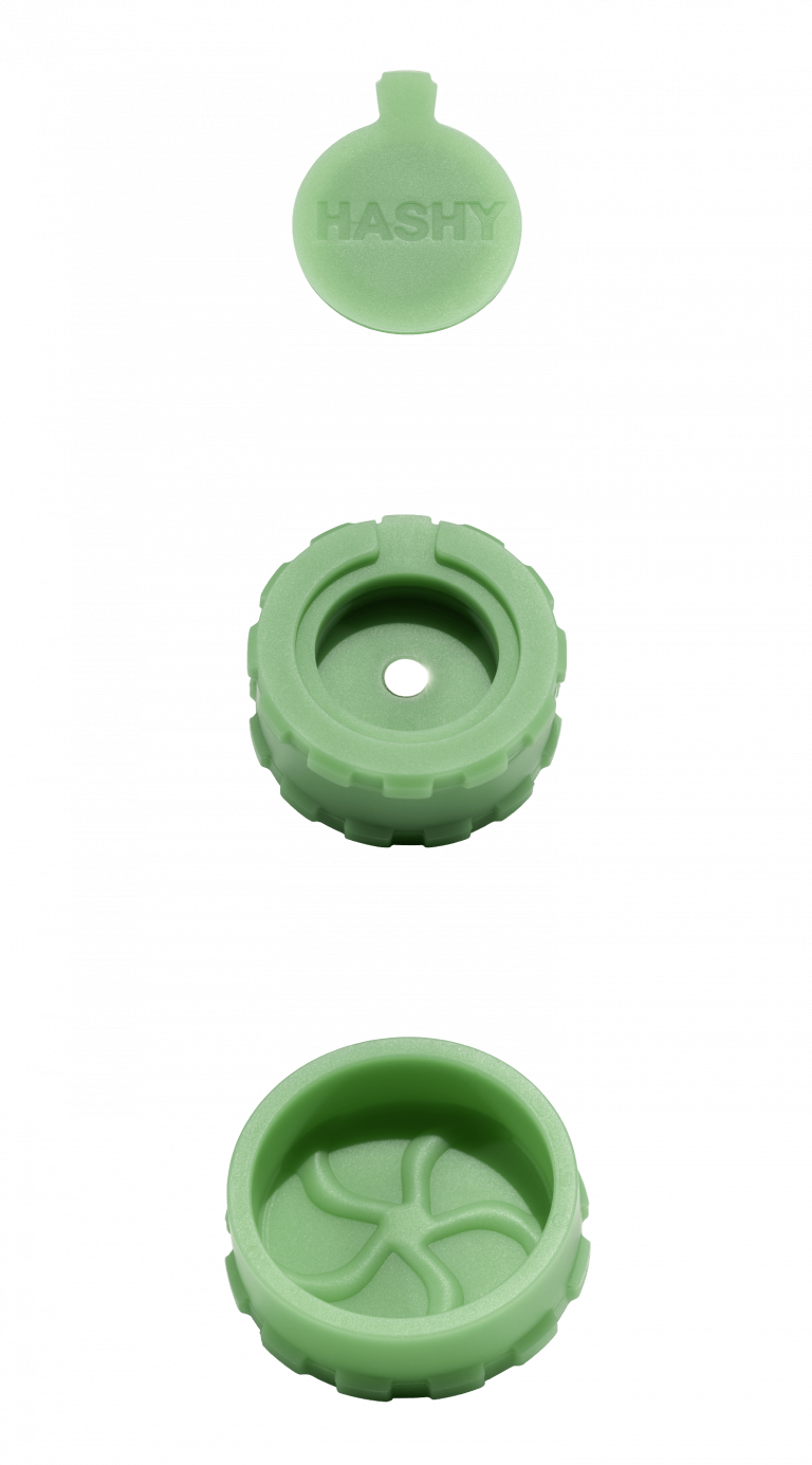 Grinder HASHY il grinder definitivo x solidi ed erbe in silicone alimentare