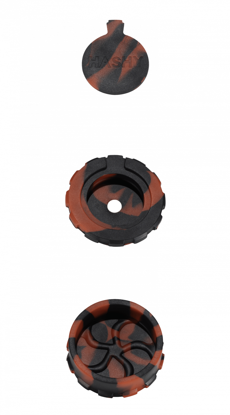 Grinder HASHY il grinder definitivo x solidi ed erbe in silicone alimentare