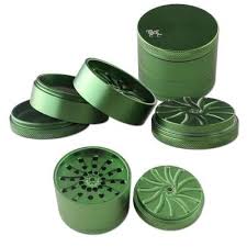 BLACK LEAF Masher Aluminium Grinder 4-part