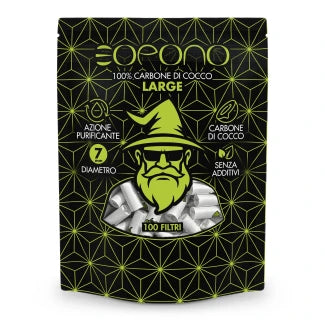 EOPONO filtri al carbone attivo doppia ceramica di qualità made in ITA