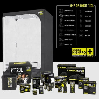 KIT Grow Box completa GARDEN HIGHPRO 300W 120x60x180cm