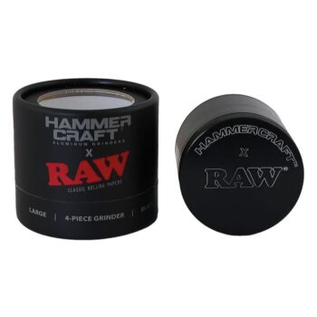 Grinder RAW HAMMERCRAFT 4 parti con BOX collezione regalo