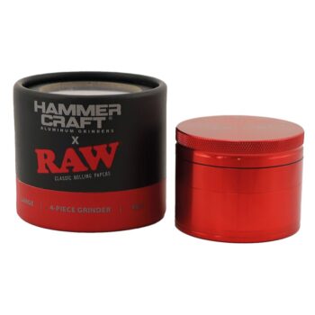 Grinder RAW HAMMERCRAFT 4 parti con BOX collezione regalo