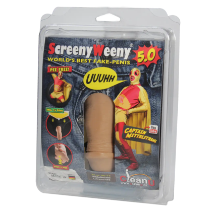 SCREENY WEENY 6.0 pene finto in silicone