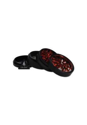Grinder After Grow THORINDER Mini 4 parti Metallo con Lame a Fulmine + spatolina