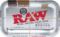 Vassoio in metallo RAW ARGENTO S collezione IMPASTIERA  rolling tray ANTIGRAFFIO