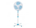 VENTILATORE A PIANTANA OSCILLANTE 3 VELOCITÀ ALTEZZA REGOLABILE | Ø 40cm