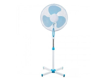 VENTILATORE A PIANTANA OSCILLANTE 3 VELOCITÀ ALTEZZA REGOLABILE | Ø 40cm