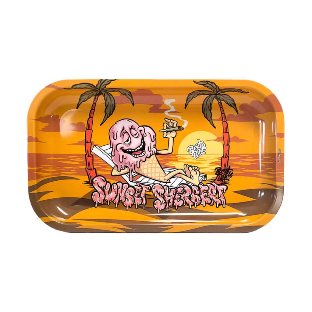Vassoio in metallo BEST BUDS collezione IMPASTIERA  rolling tray ANTIGRAFFIO