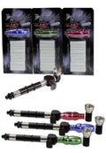 Pipa + Adattatore per Filtri ai Carboni Attivi con 10 filtri inclusi BlackLeaf