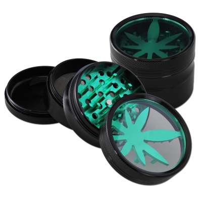 Grinder WINDOW 4 parti orginale con foglia