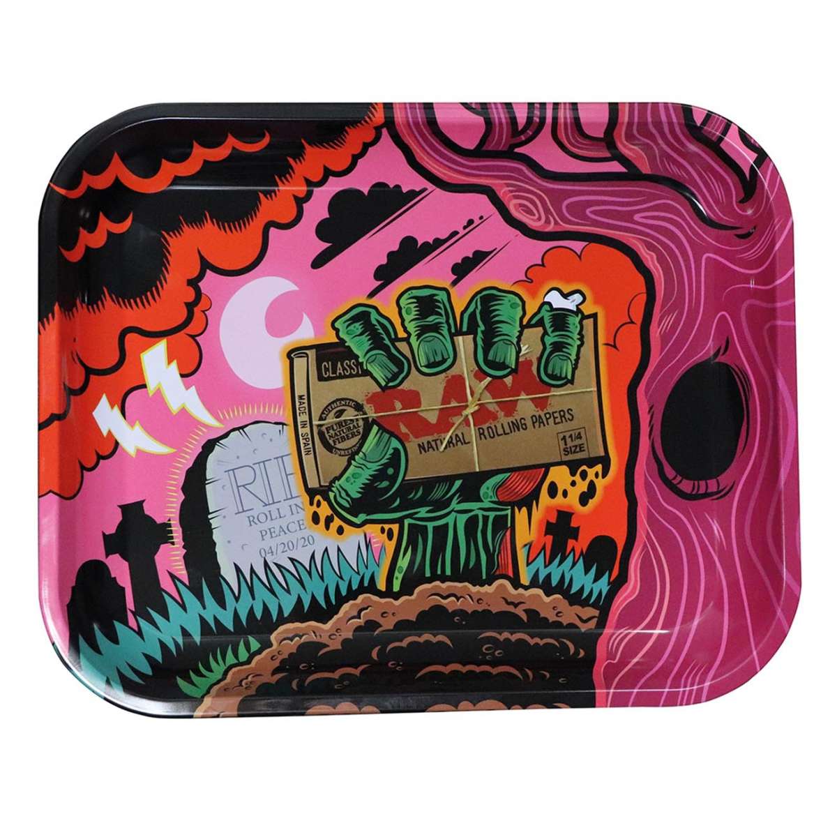Vassoio in metallo RAW BRASIL S  collezione IMPASTIERA  rolling tray ANTIGRAFFIO