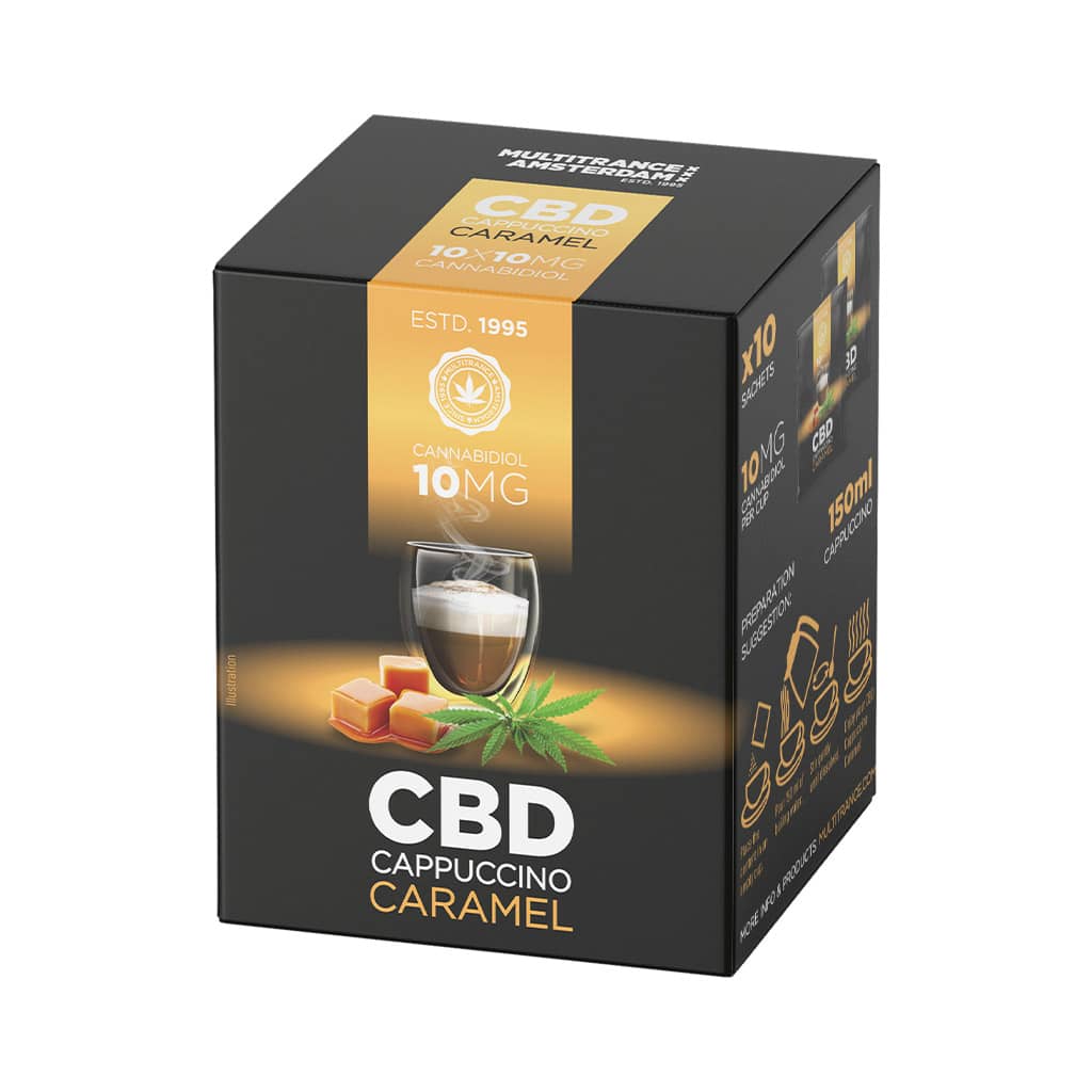 CAPPUCCINO Istantaneo CBD solubile - 10 buste da 10mg