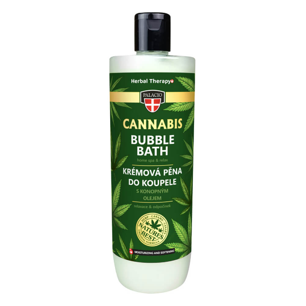 Palacio BAGNO SCHIUMA con Olio di Cannabis (500ml)