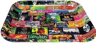 Vassoio in metallo RAW HYSTORY L collezione IMPASTIERA  rolling tray ANTIGRAFFIO