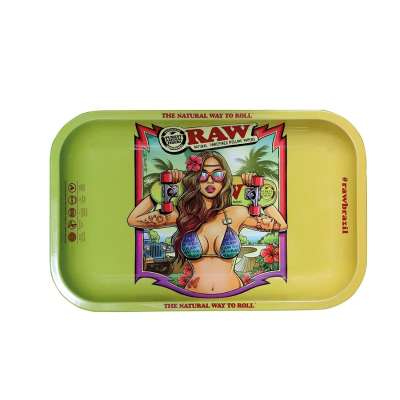 Vassoio in metallo RAW BRASIL S  collezione IMPASTIERA  rolling tray ANTIGRAFFIO