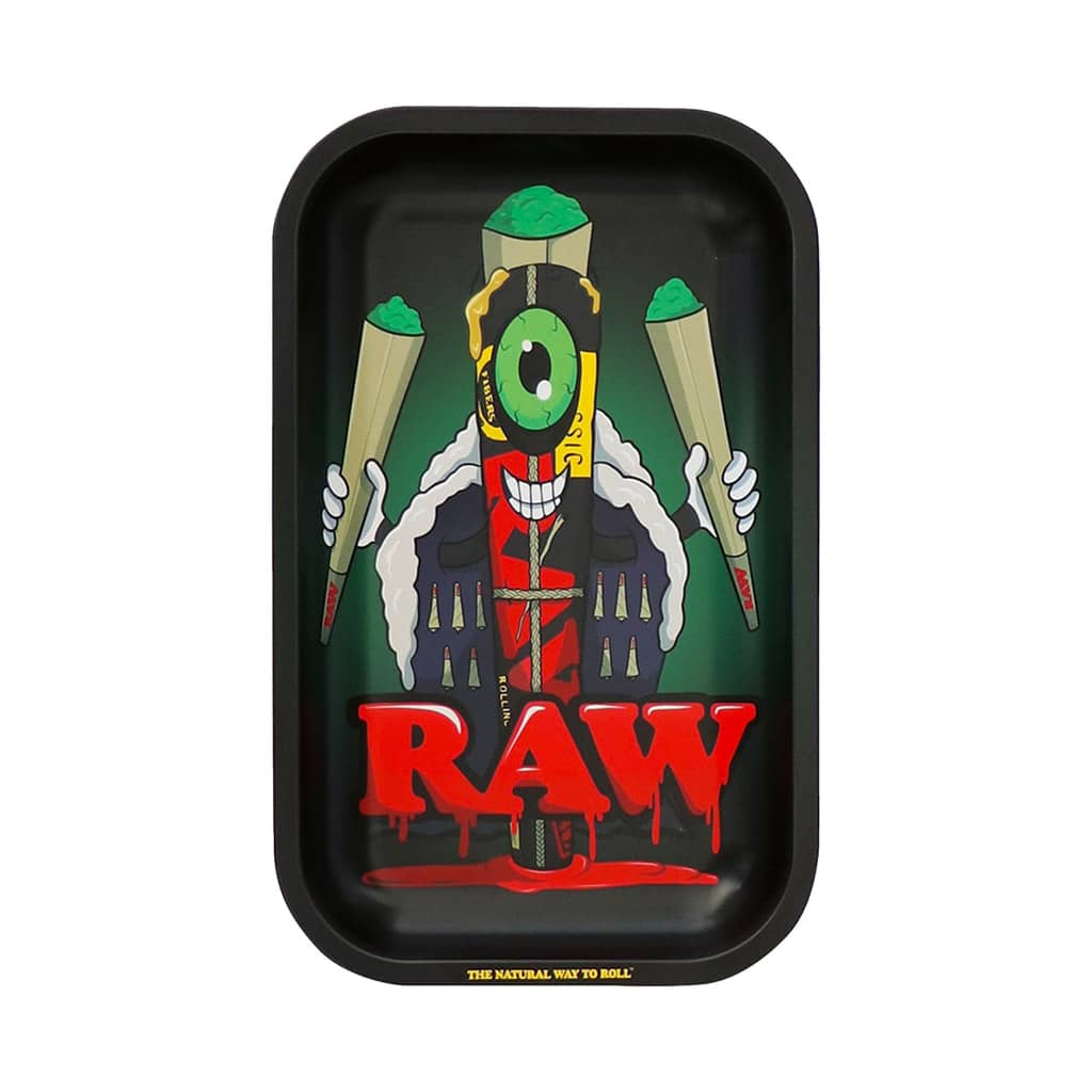 Vassoio in metallo RAW BLACK CONE MONSTER L collezione IMPASTIERA  rolling tray ANTIGRAFFIO (Copia)