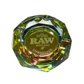 Raw  POSACENERE in vetro RAW RAINBOW THICK ashtray portacenere CAMBIA COLORE