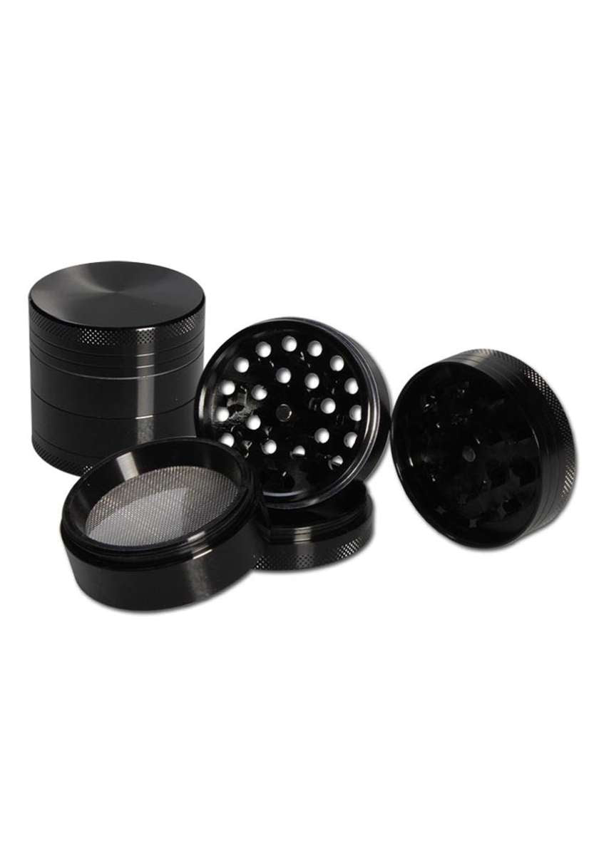 Grinder alluminio anodizzato concavo 4 parti