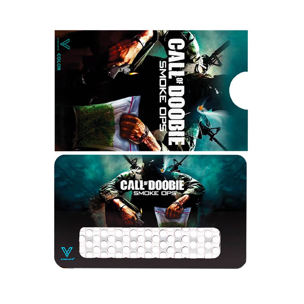 V-Syndacate Grinder Card in acciaio