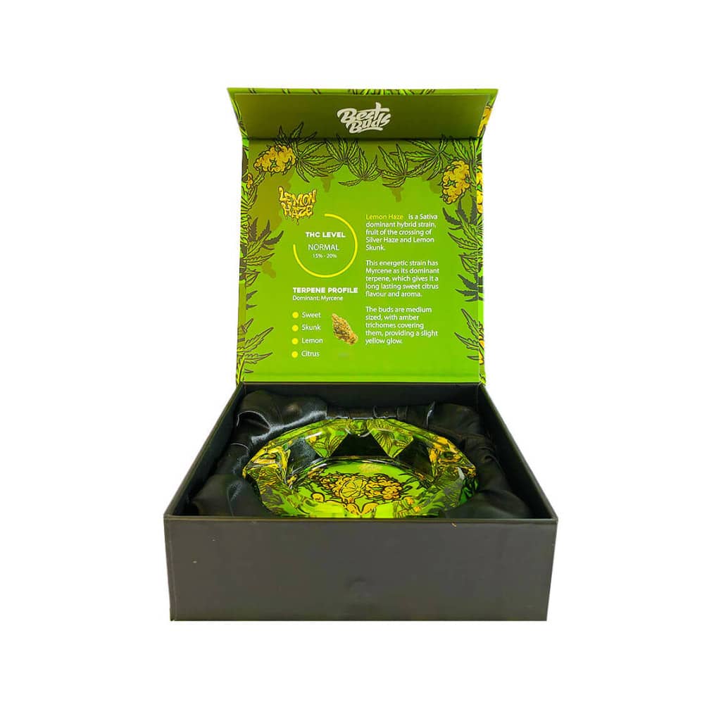POSACENERE Best Buds in vetro LEMON HAZE ashtray portacenere
