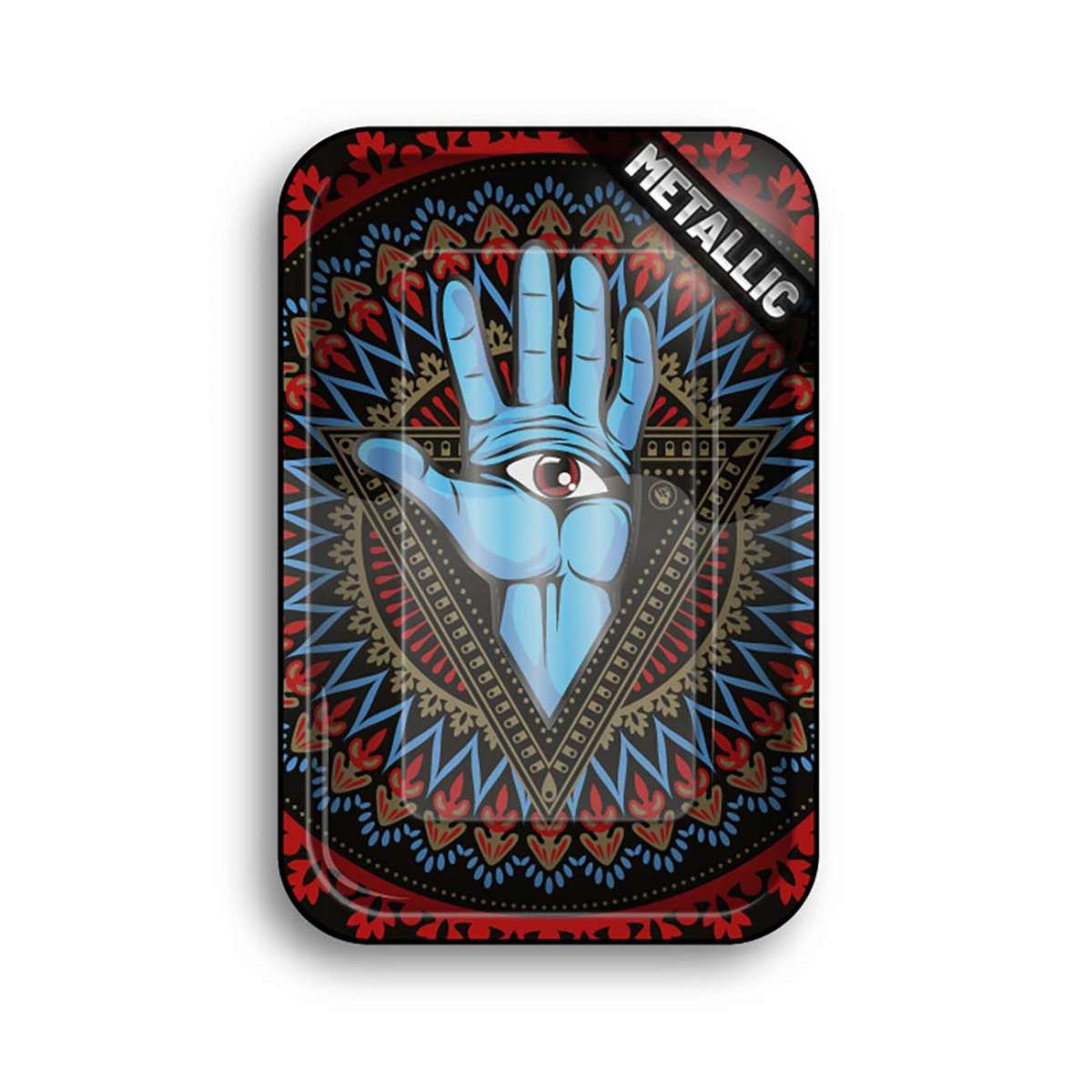 Vassoio in metallo FIRE-FLOW collezione METALLIC impastiera  rolling tray ANTIGRAFFIO