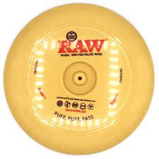 FRISBEE RAW con foro per aggiungere divertimento al divertimento