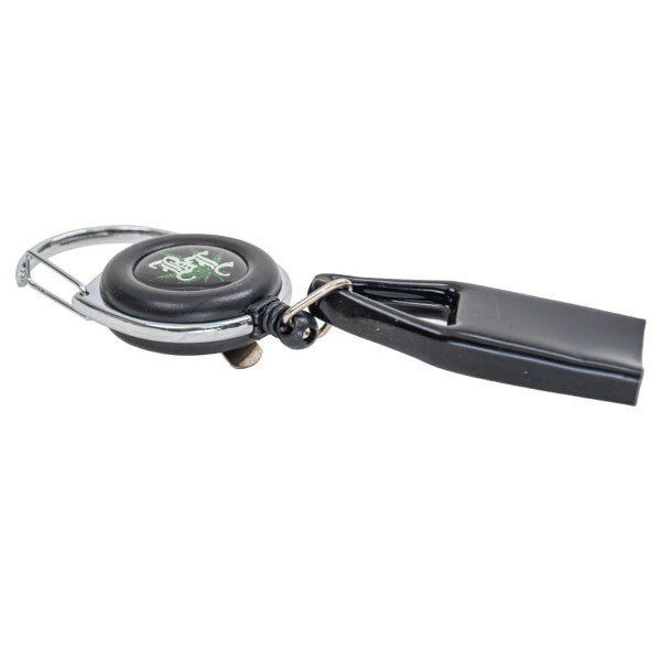 Portachiavi con porta accendino Black Leaf