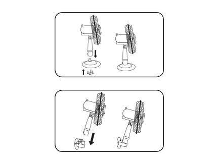 NUOVO SENZA SCATOLA ORIGINALE - Cyclone VENTILATORE 3 in 1 -  diametro 40cm