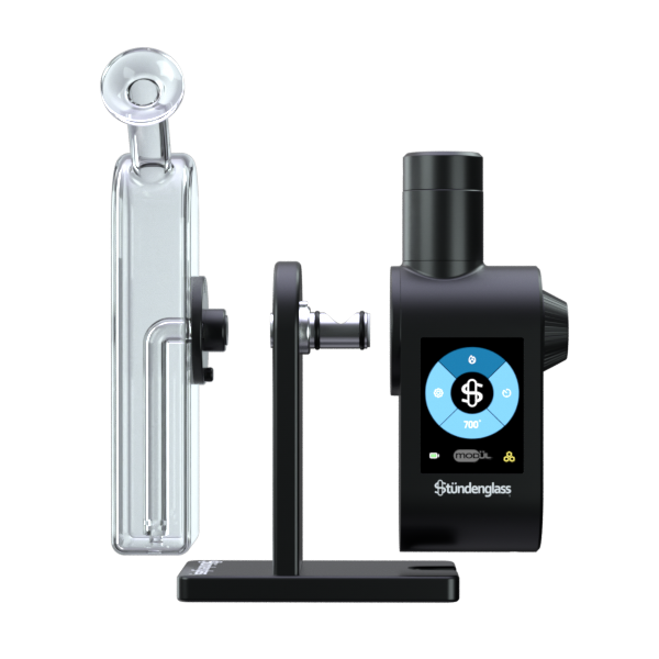 STUNDENGLASS vaporizzatore MODUL + dok set da viaggio deluxe
