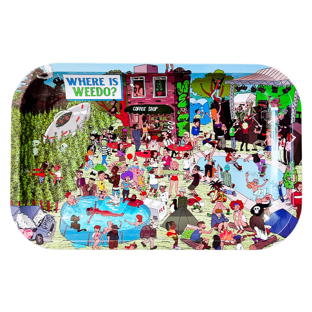 Vassoio in metallo BEST BUDS collezione IMPASTIERA  rolling tray ANTIGRAFFIO