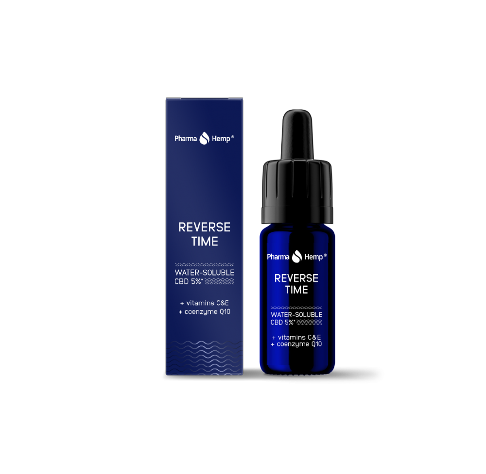 PharmaHemp™ Reverse Time - gocce idrosolubili CBD 5%