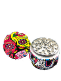 Grinder metallo ATOMIC colorati 4 parti + spatolina