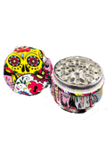 Grinder metallo ATOMIC colorati 4 parti + spatolina