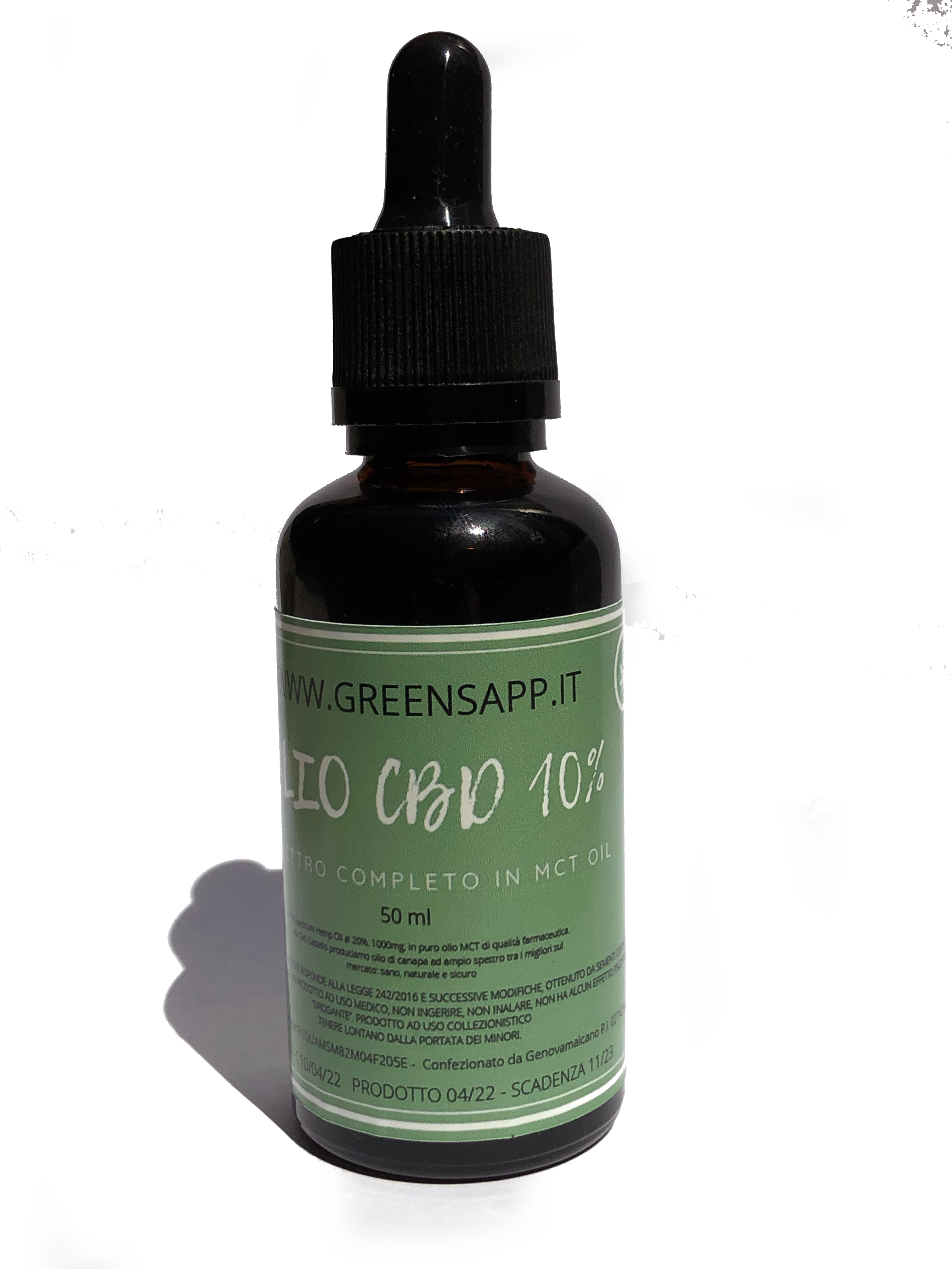 OLIO CBD 10% e 20%  full spectrum TOP 100% PRODOTTO ITALIANO