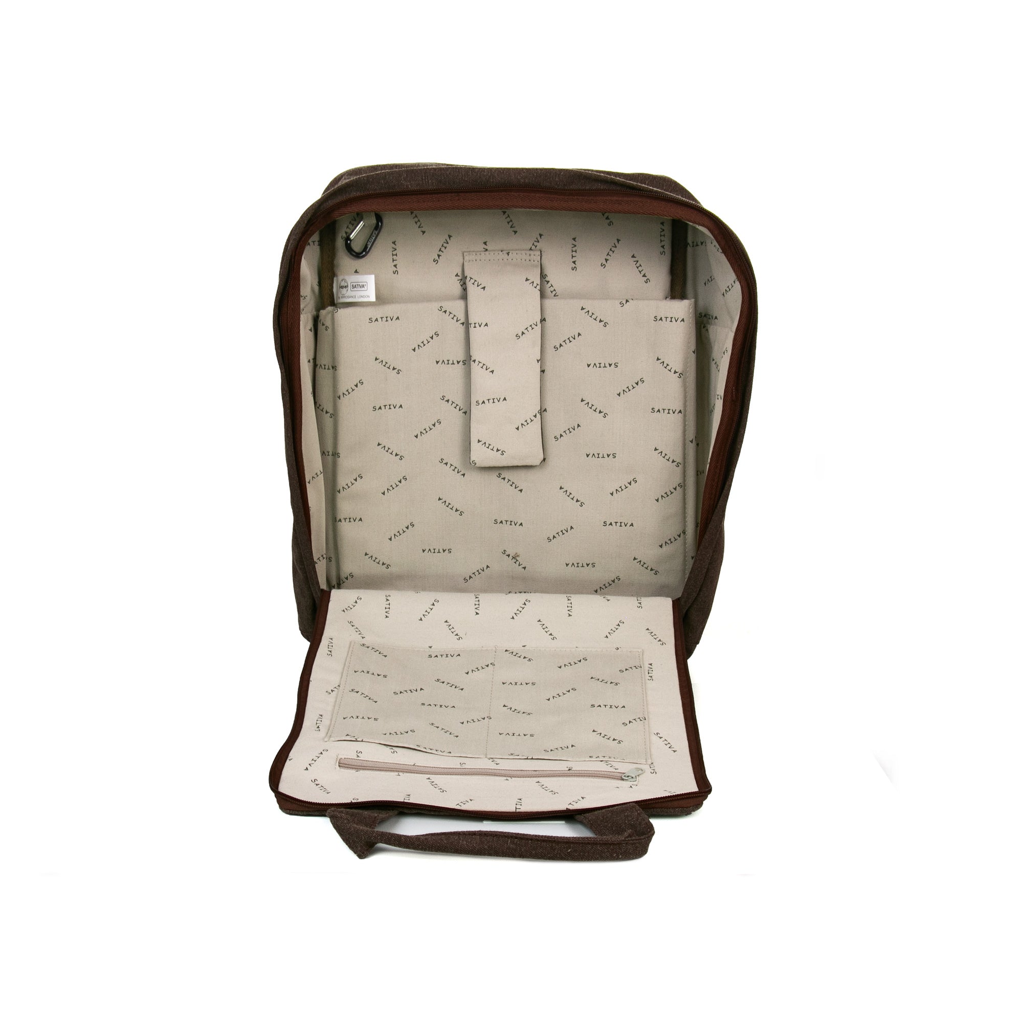 Sativa Bags BORSA ZAINO PER TUTTI GLI USI in canapa e cotone