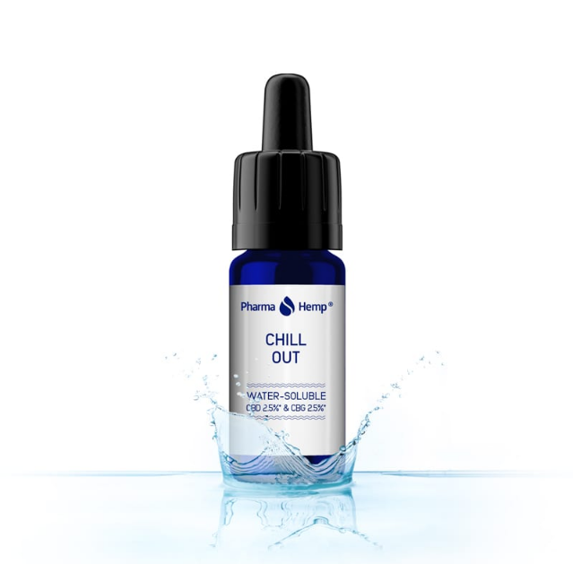 PharmaHemp™ CBD & CBG CHILL OUT -  gocce idrosolubili