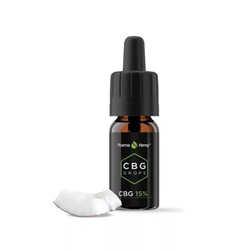 PharmaHemp™ CBG gocce olio MCT 3-15%